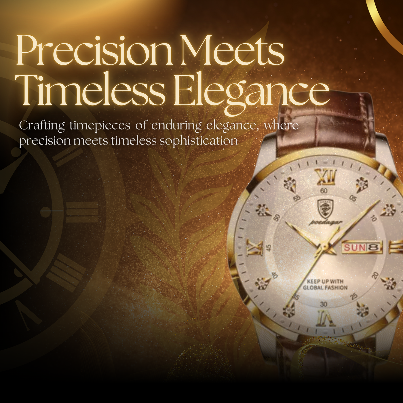 Vintage Luminous Watch for Men