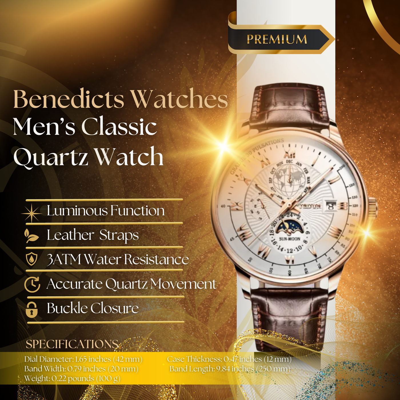 Classic Light Quartz Watch