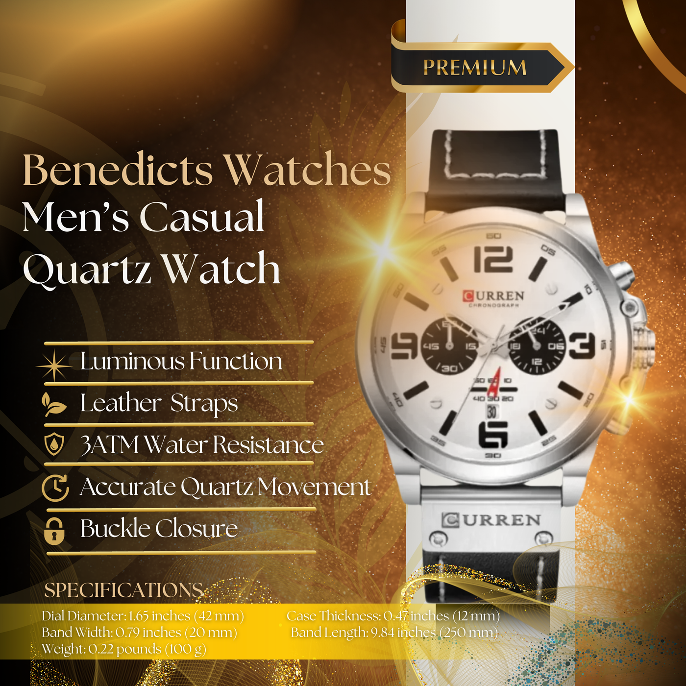 Casual Quartz Watch