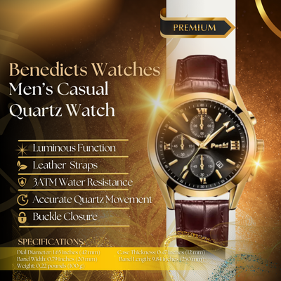 Men's Casual Quartz Watch