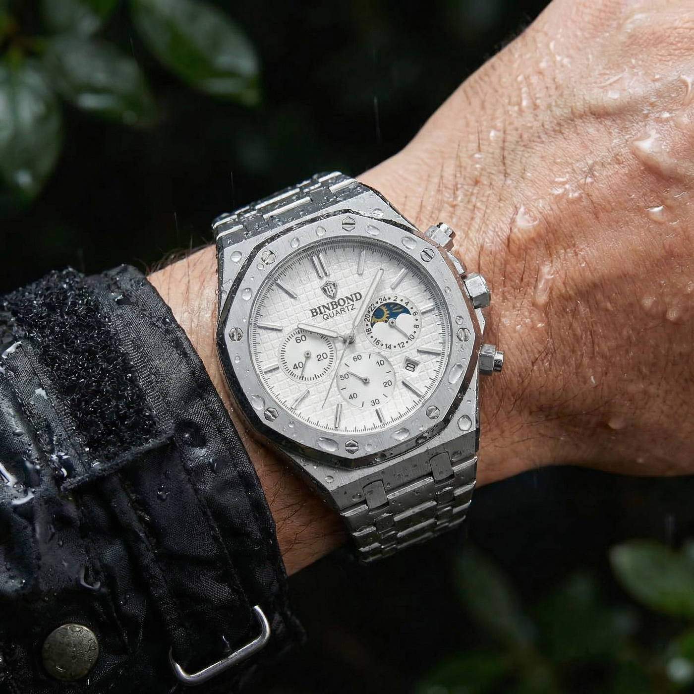 Casual Motorhead Vortex Watch for Men – Midnight Black Edition