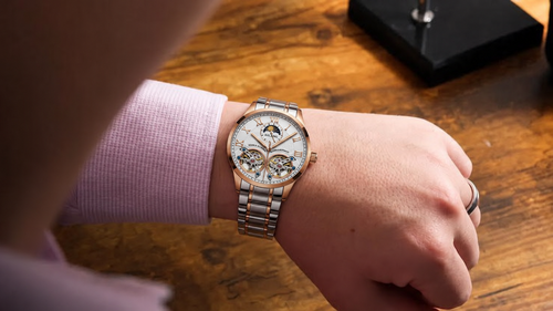 Customer photo of Benedicts Adrian – Men's Mechanical Business Watch