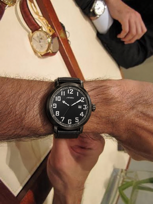 Customer photo of Benedicts Felix – Men's Minimalist Leather Watch