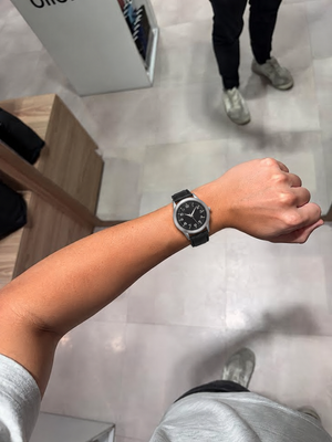 Customer photo of Benedicts Oscar – Men's Vintage Leather Watch