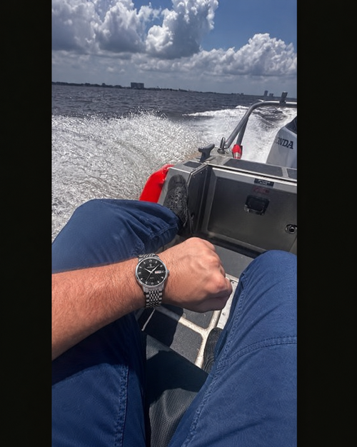 Customer photo of Benedicts Victor – Men's Luminous Dress Watch