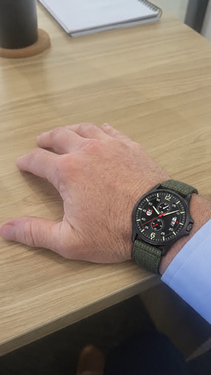 Customer photo of Benedicts Rowan – Men's Outdoor Field Watch