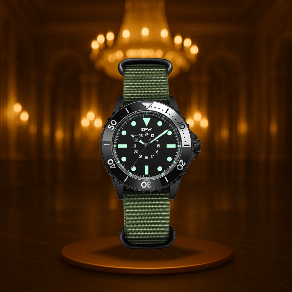 Rugged Style Field Watch for Men