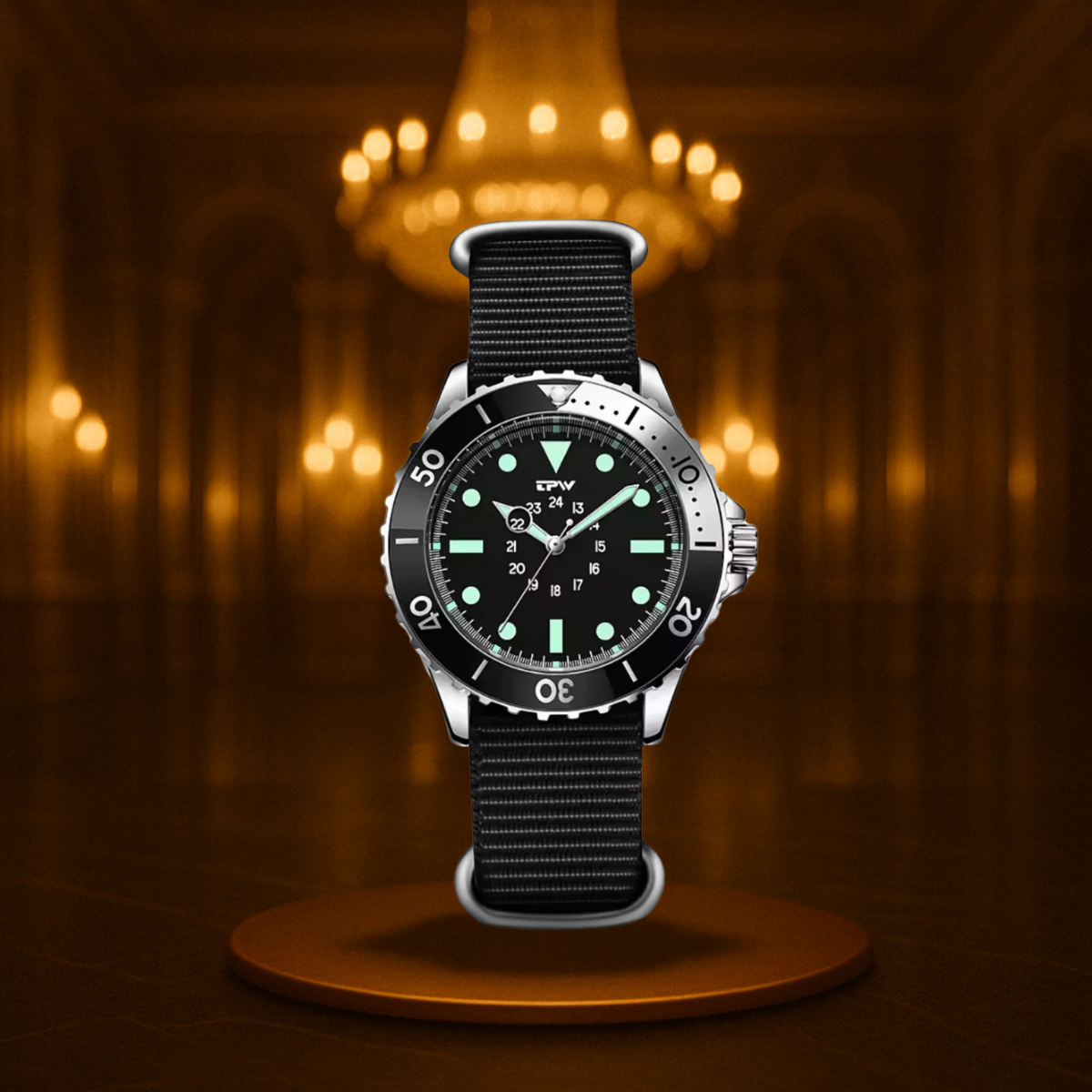 Rugged Style Field Watch for Men