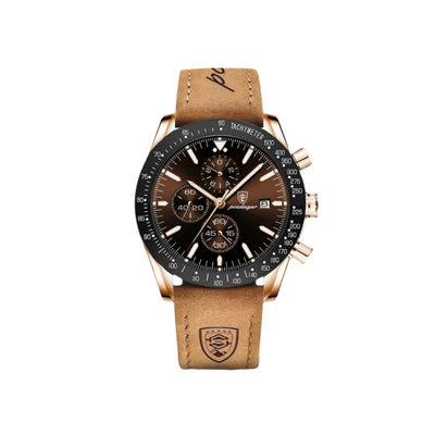 Classic Luminous Date Chronograph Watch