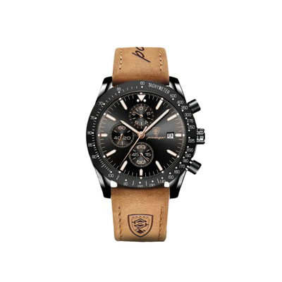 Classic Luminous Date Chronograph Watch
