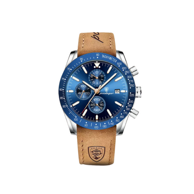 Classic Luminous Date Chronograph Watch