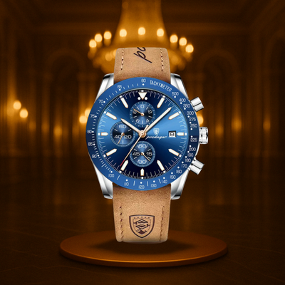 Classic Luminous Date Chronograph Watch