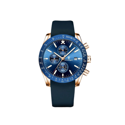 Classic Luminous Date Chronograph Watch