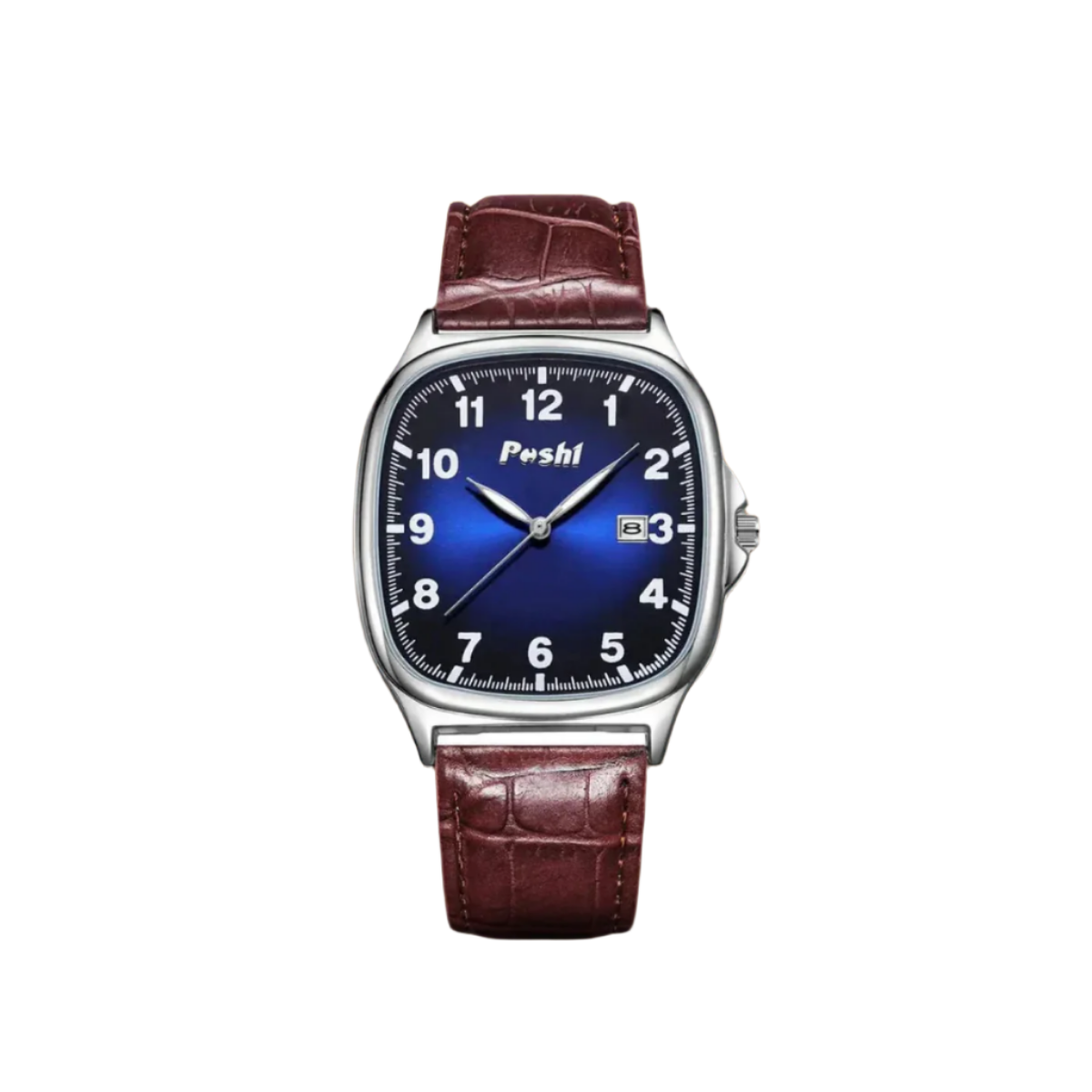 Minimalistic Leather Band Quartz Watch for Men