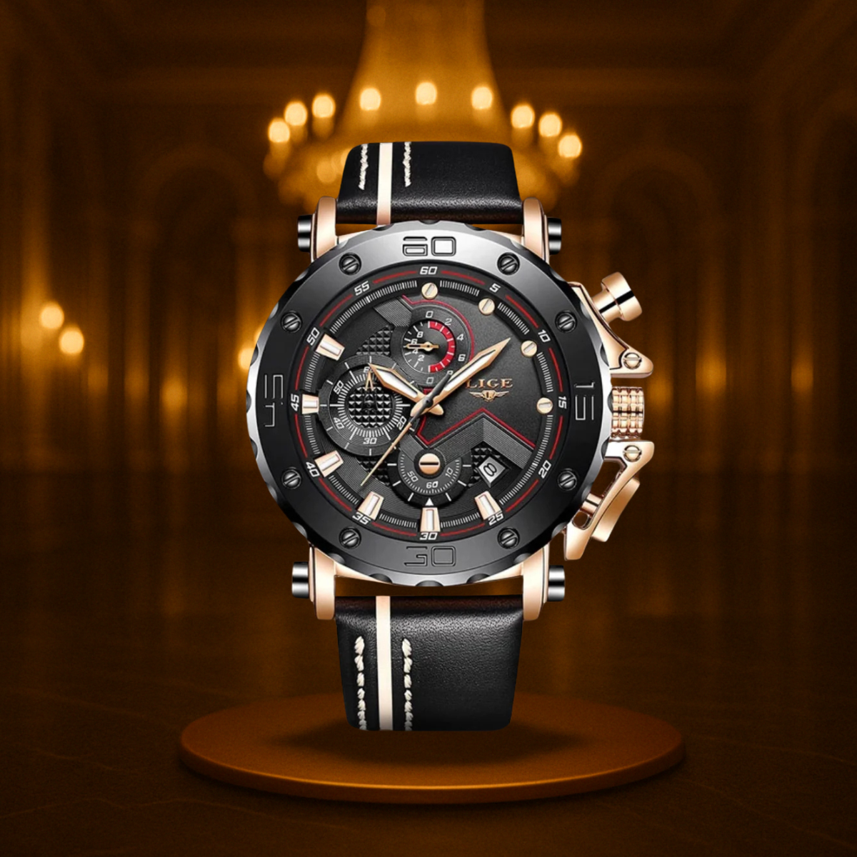 Classic Military Steel Quartz Watch