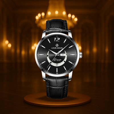 Classic Luminous Moonphase Watch for Men