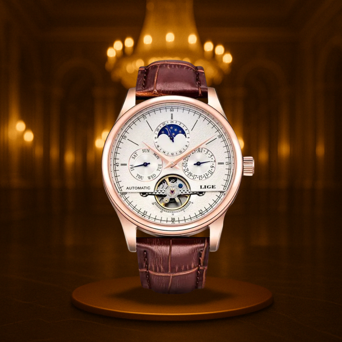 Casual Automatic Mechanical Watch
