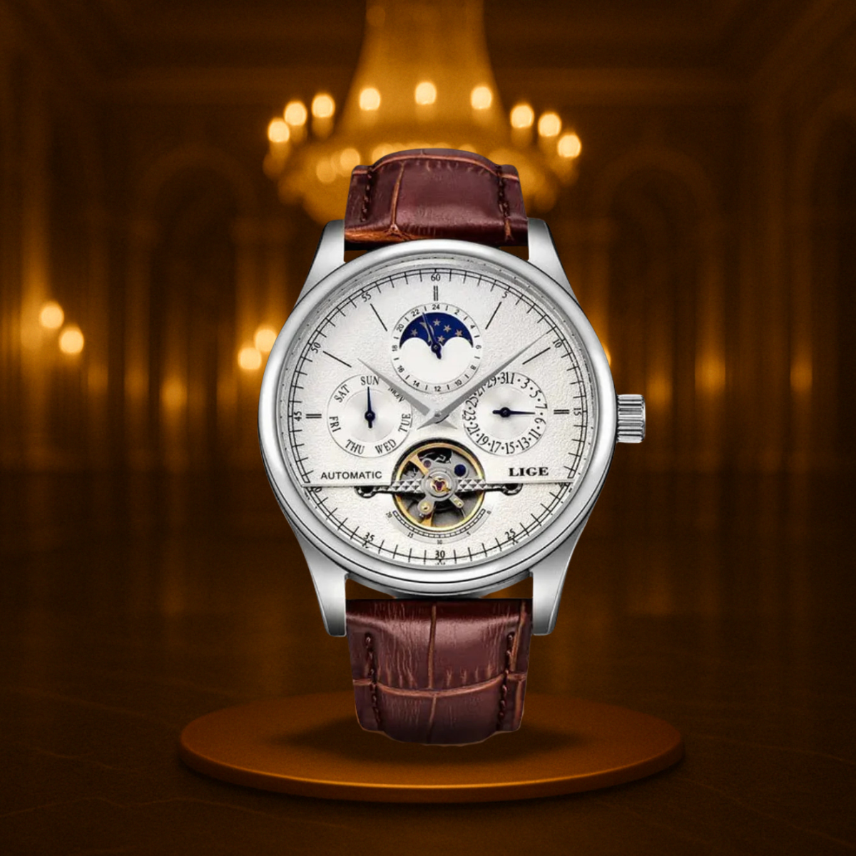 Casual Automatic Mechanical Watch