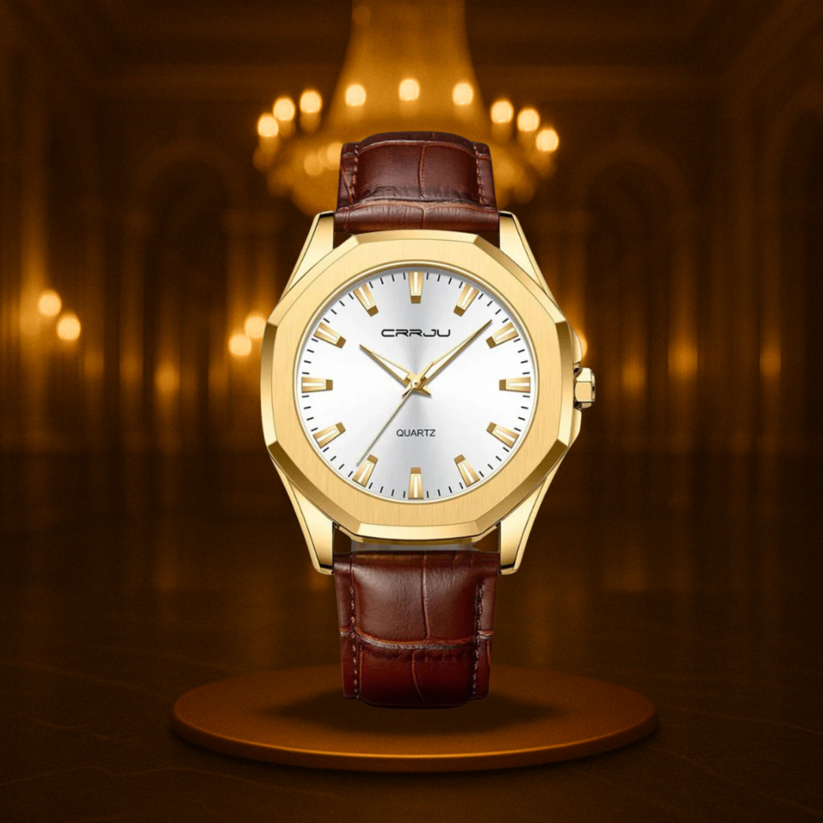 Casual Minimalist Quartz Watch