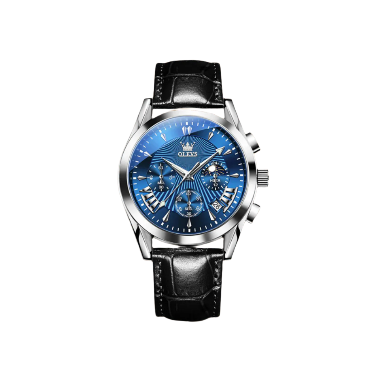 Quartz Leather Band Watch