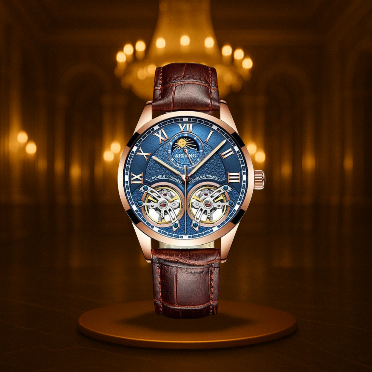 Formal Tourbillon Business Mechanical Watch