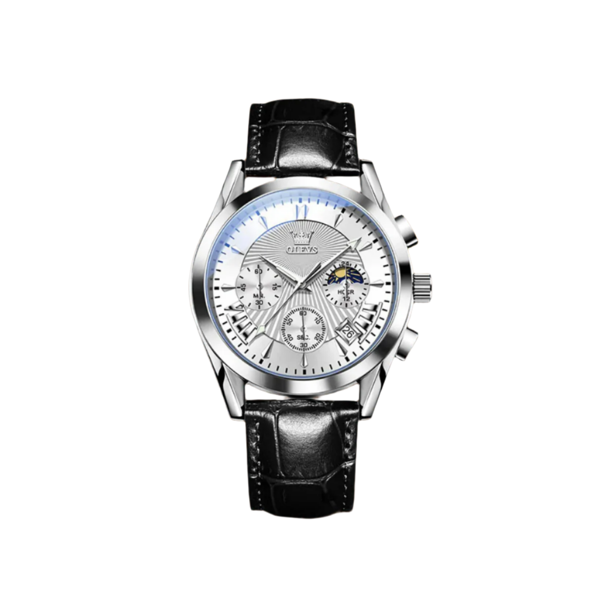 Quartz Leather Band Watch