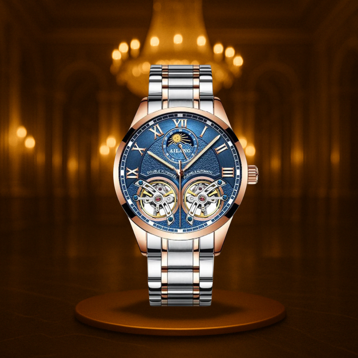 Formal Tourbillon Business Mechanical Watch