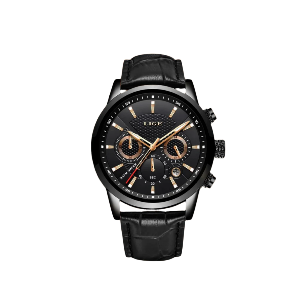 Timeless Military Leather Watch