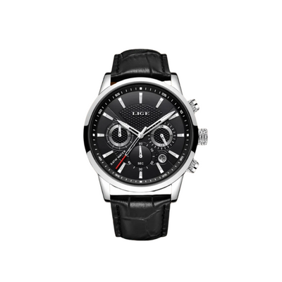 Timeless Military Leather Watch