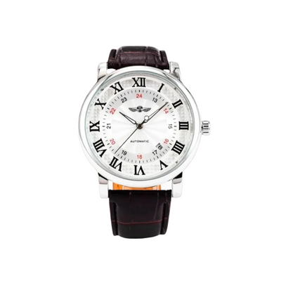 Timeless Full Automatic Leather Watch