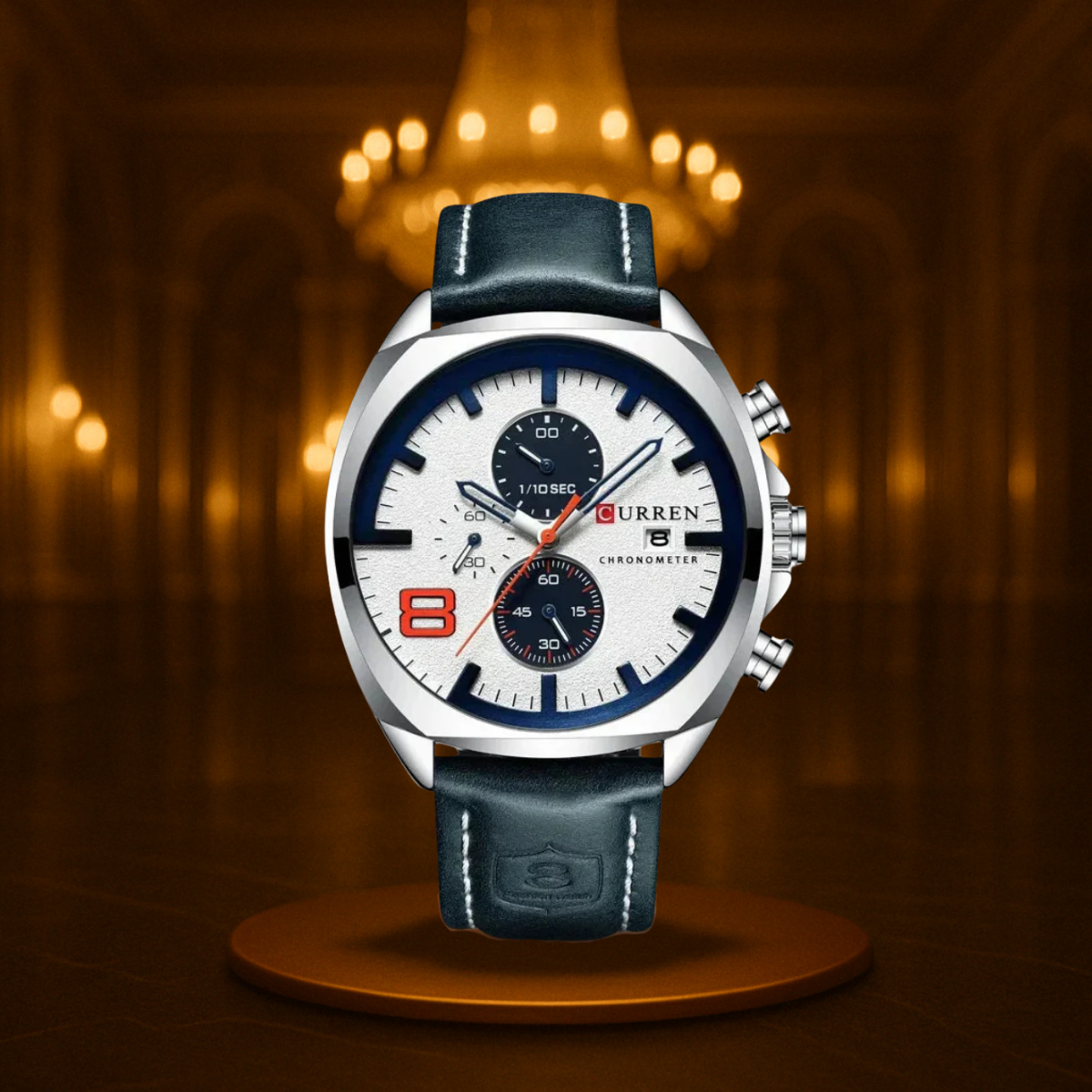 Classic Chronograph Sport Military Watch