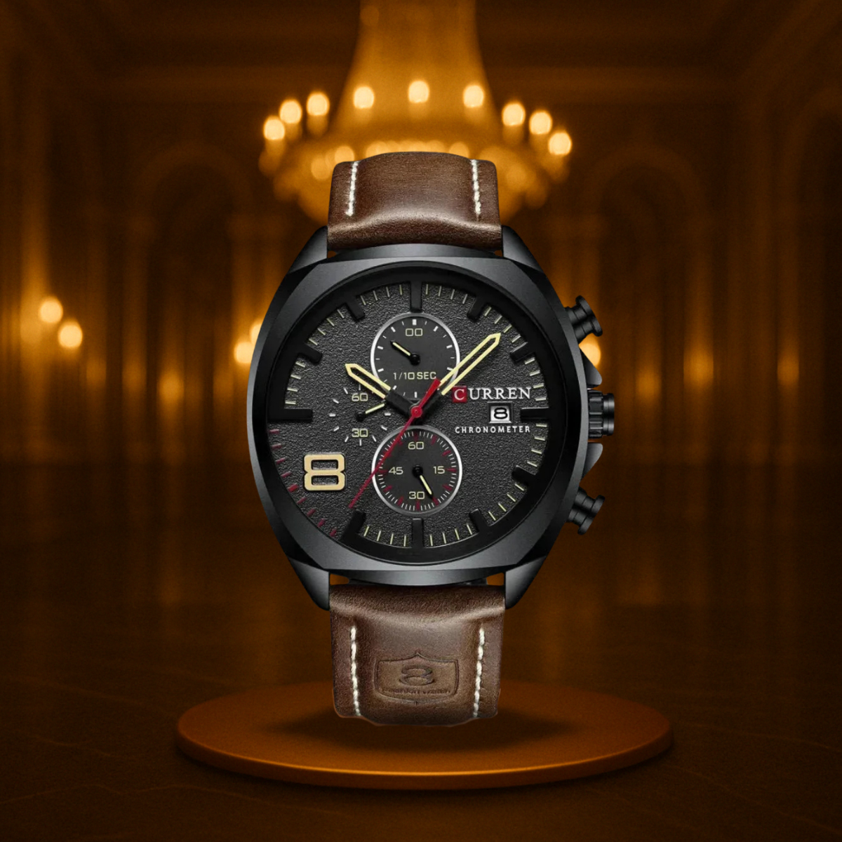Classic Chronograph Sport Military Watch
