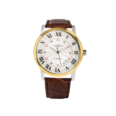 Timeless Full Automatic Leather Watch