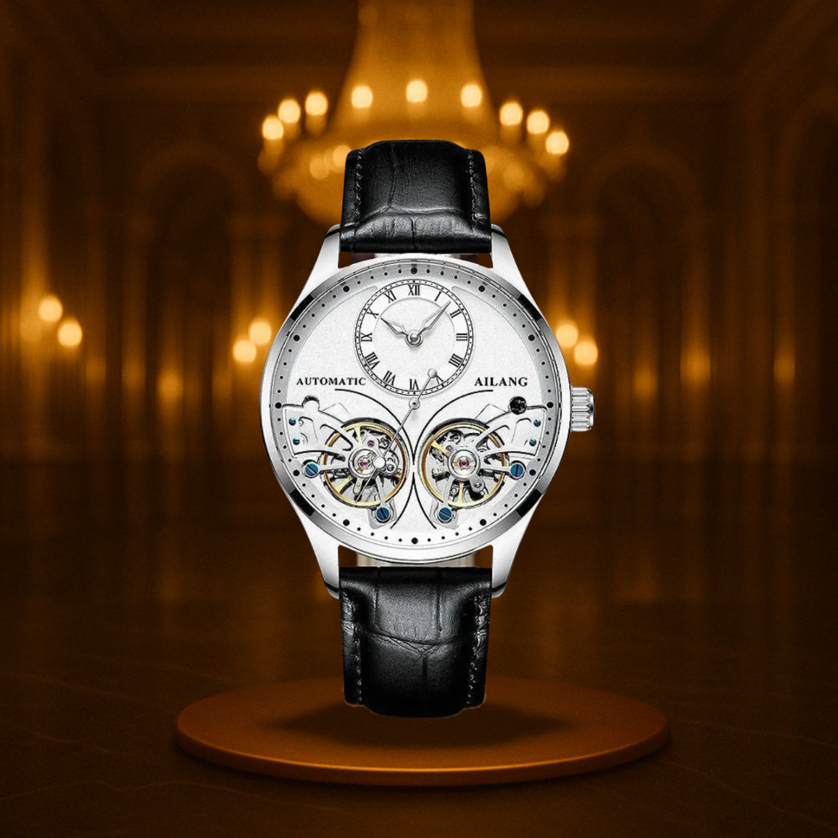 Double Tourbillon Luminous Mechanical Watch