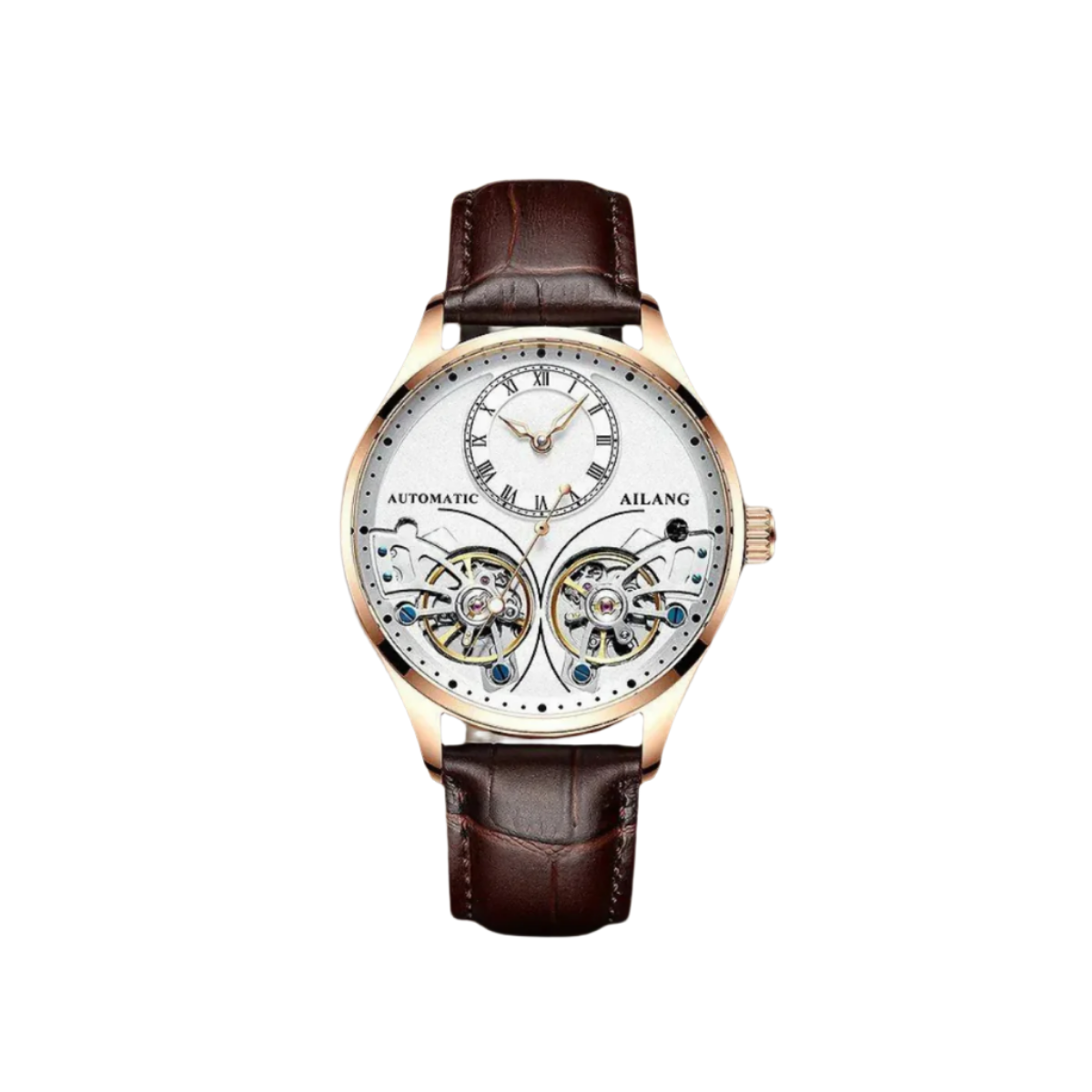 Double Tourbillon Luminous Mechanical Watch