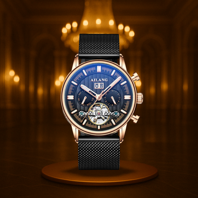 Vintage Tourbillon Watch for Men