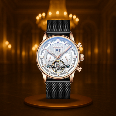 Vintage Tourbillon Watch for Men