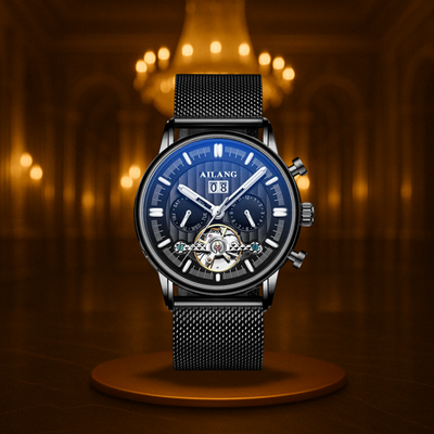 Vintage Tourbillon Watch for Men