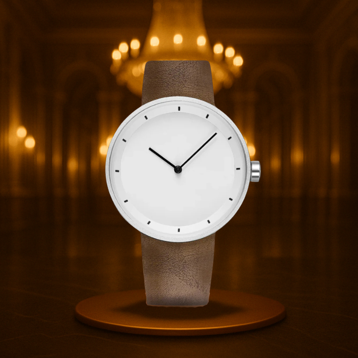 Minimalist Style Quartz Wrist Watch