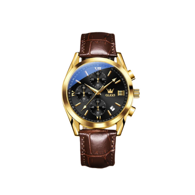 Classic Quartz Luminous Chronograph Watch