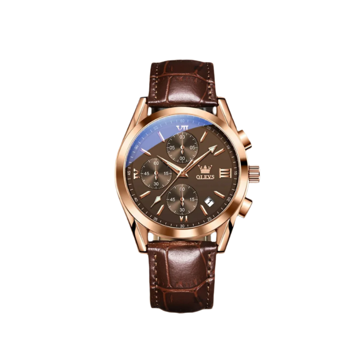 Classic Quartz Luminous Chronograph Watch