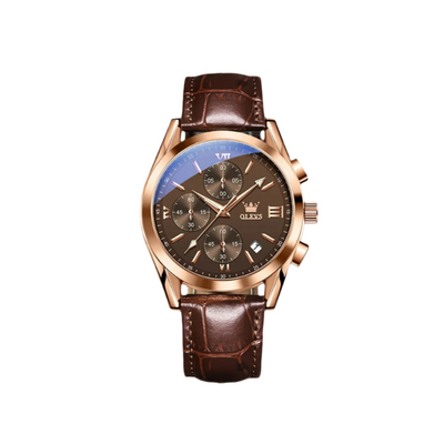 Classic Quartz Luminous Chronograph Watch