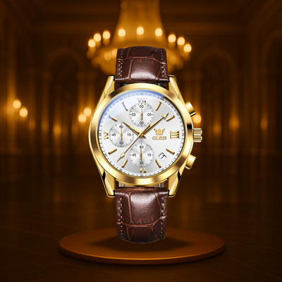 Classic Quartz Luminous Chronograph Watch
