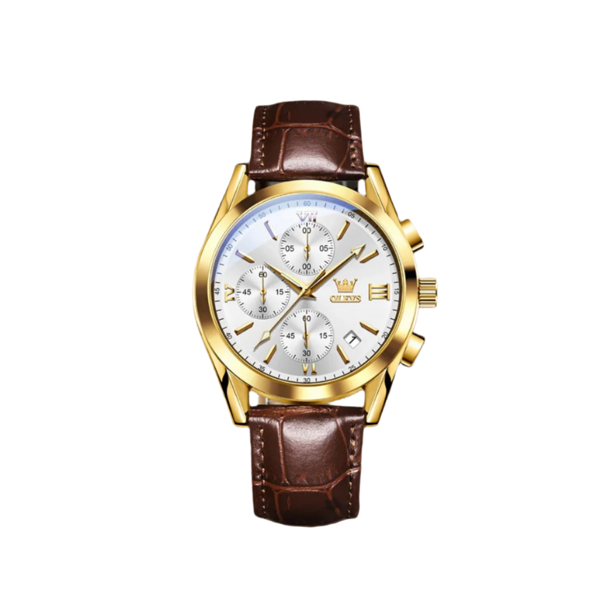 Classic Quartz Luminous Chronograph Watch
