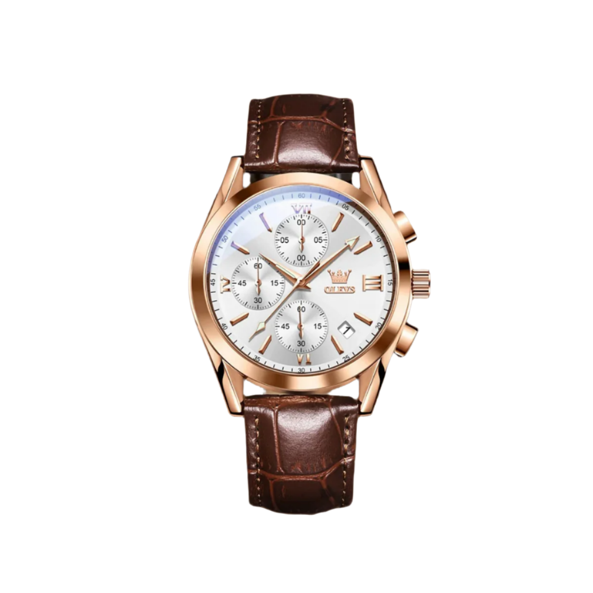 Classic Quartz Luminous Chronograph Watch