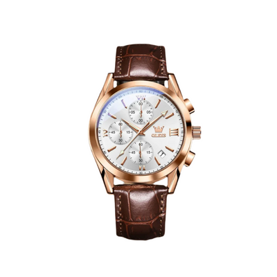 Classic Quartz Luminous Chronograph Watch
