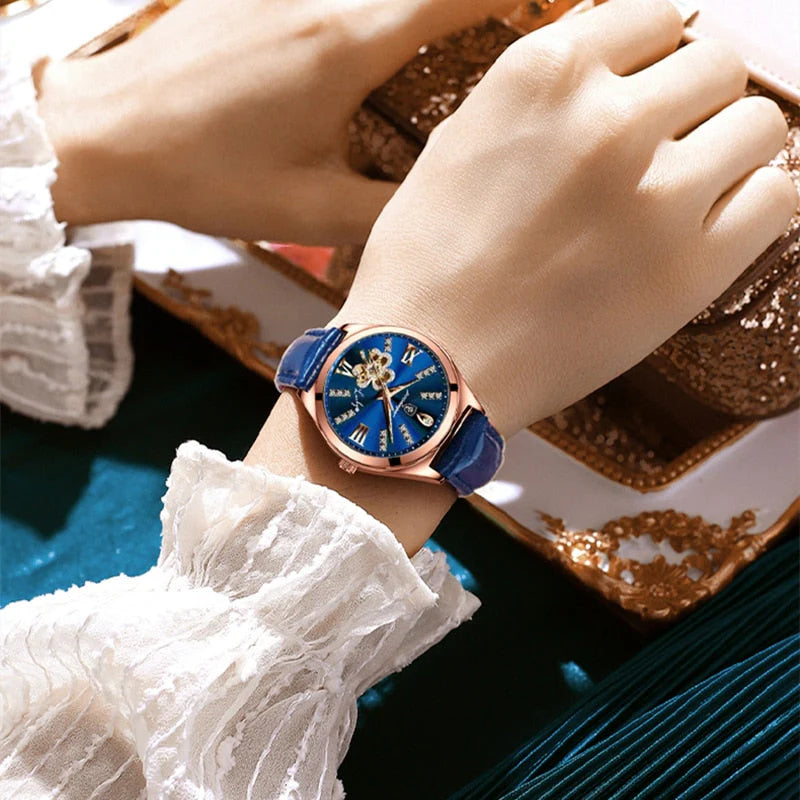 Vintage Moonphase Dial Bracelet Watch