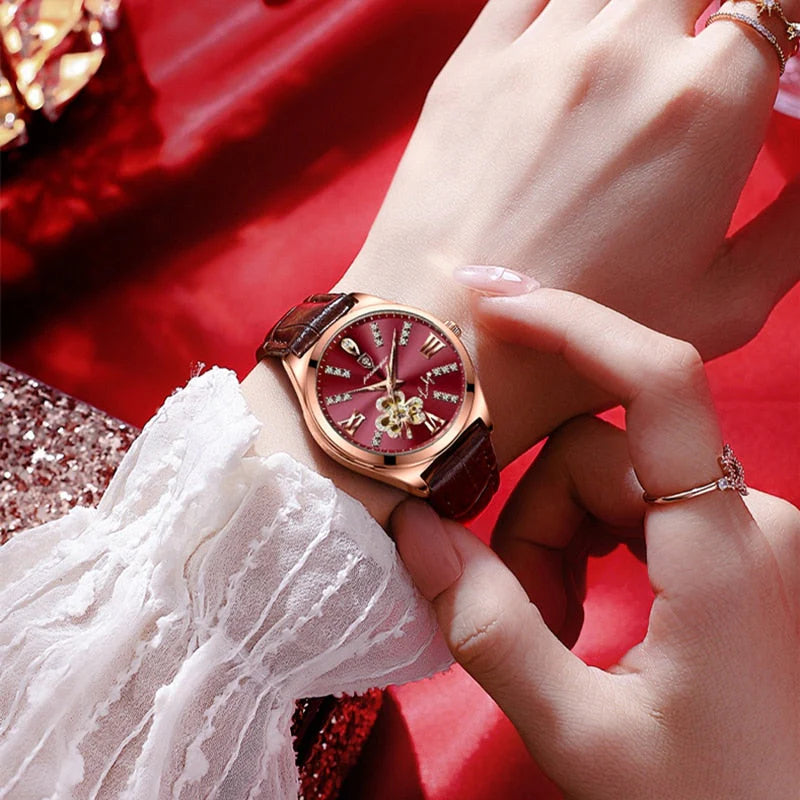 Vintage Moonphase Dial Bracelet Watch