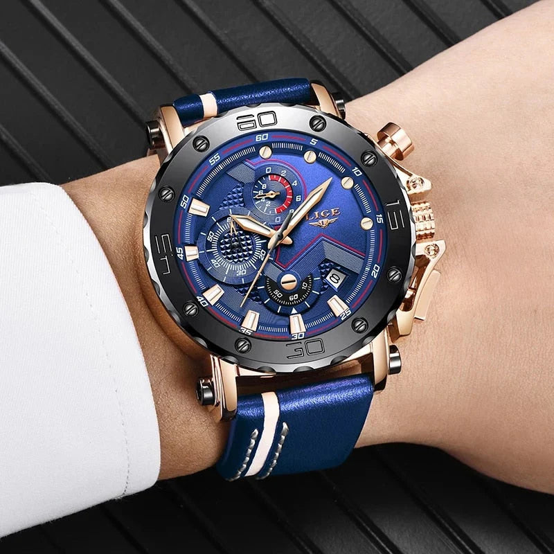 Classic Military Steel Quartz Watch