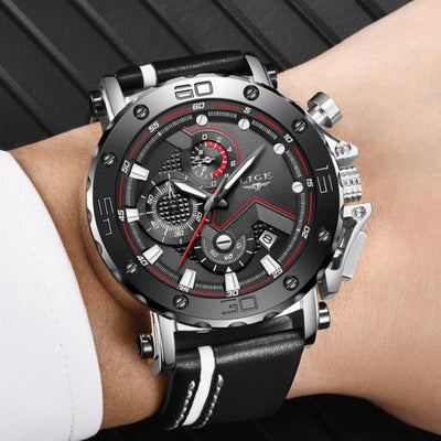 Classic Military Steel Quartz Watch